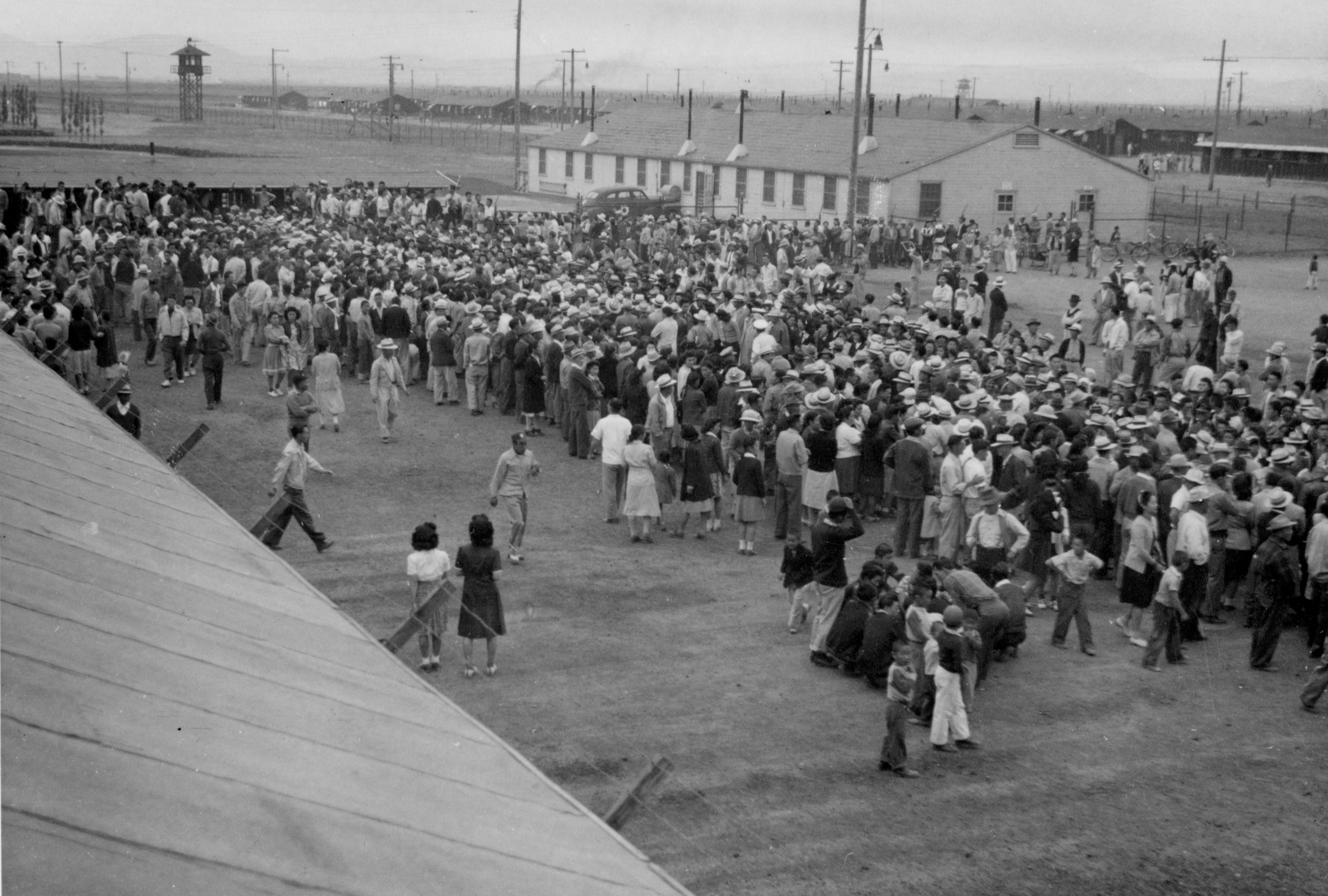 Th﻿﻿e Tule Lake “Riot,” or large gathering of non-whites